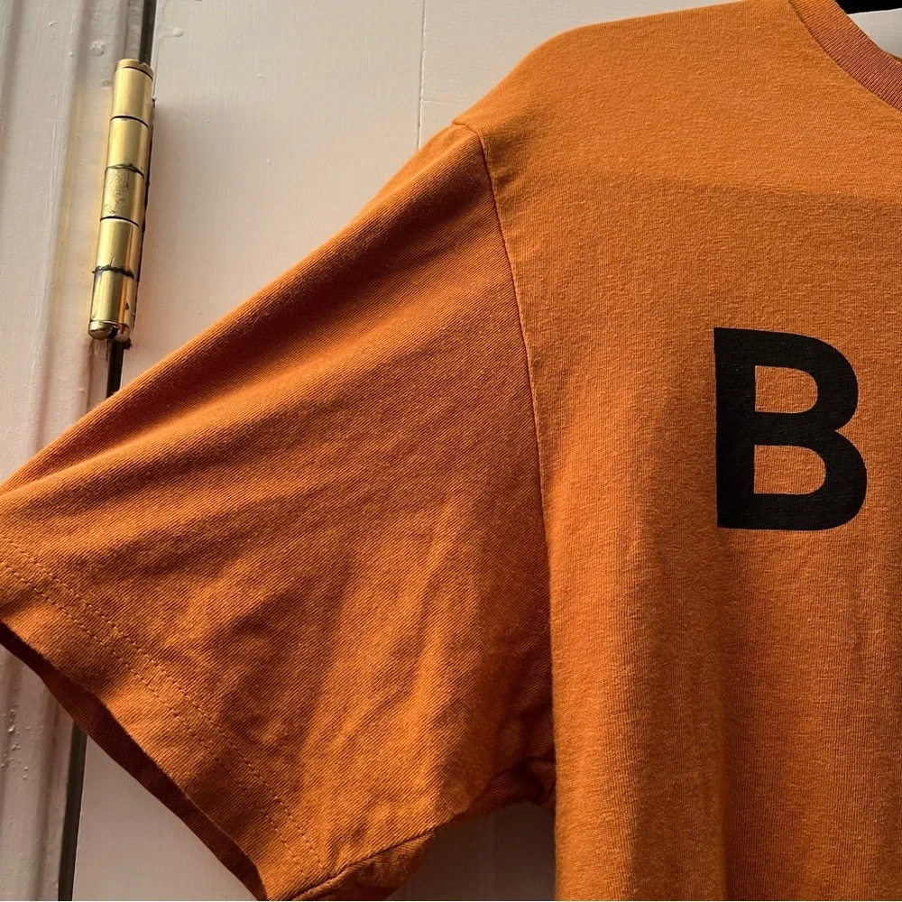 Burton BRTN Short Sleeve T-Shirt Copper Penny Mens XS - Picture 3 of 8